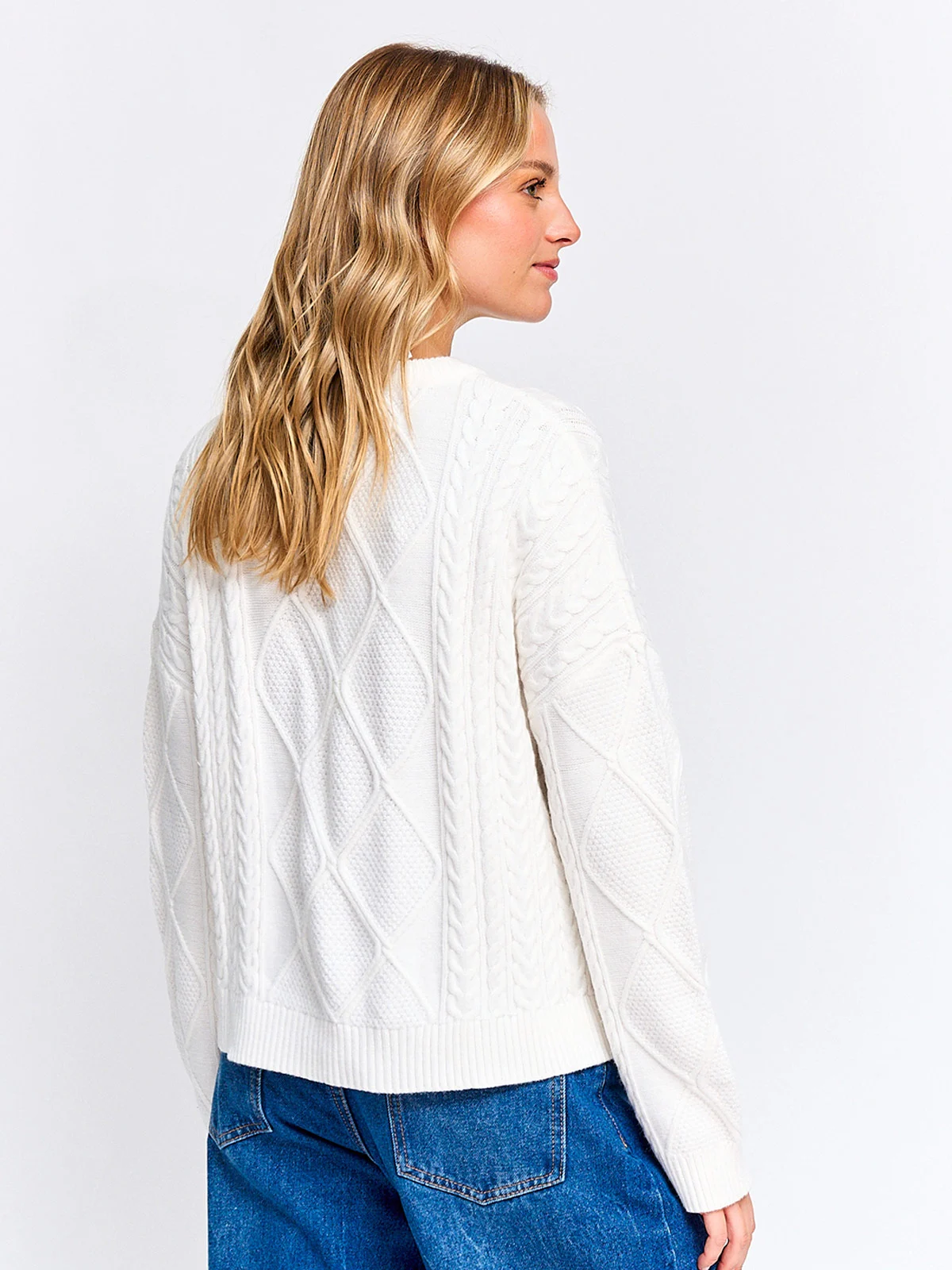 SWEATER MUJER INDEX CABLES - 2