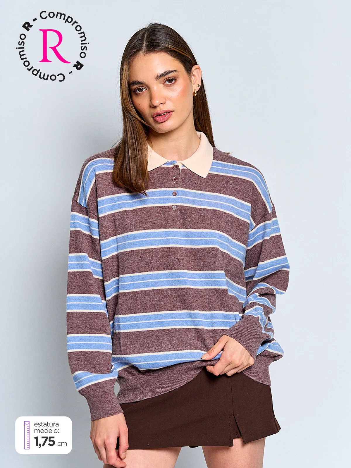 SWEATER MANGA LARGA MUJER INDEX ERAYI - 1