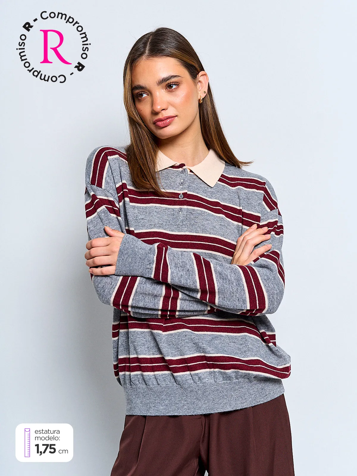 SWEATER MANGA LARGA MUJER INDEX ERAYI - 1
