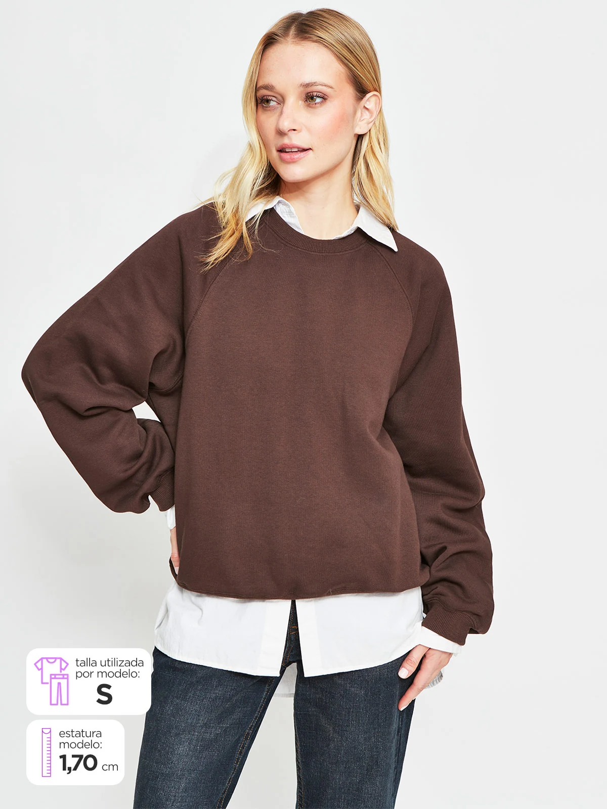 POLERA MANGA LARGA MUJER INDEX BUZO - 1