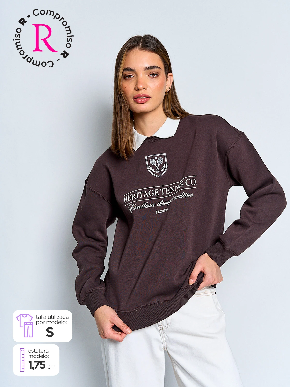 POLERA MANGA LARGA MUJER INDEX CREW - 1