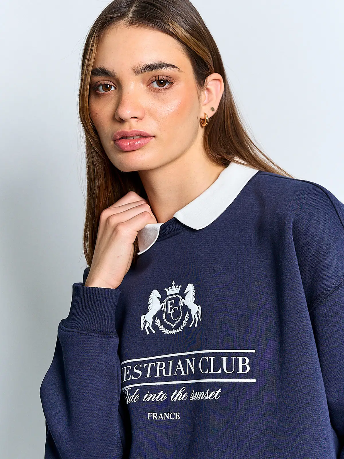 POLERA MANGA LARGA MUJER INDEX CREW - 3