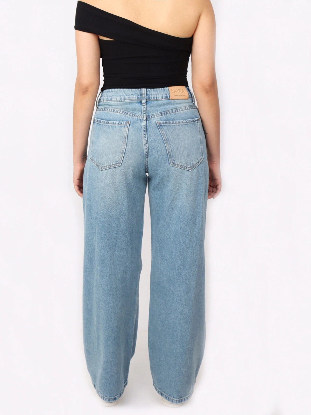 JEANS REGULAR ALGODÓN MUJER KAYRA POBLET PERFECT FIT BOYFRIEND DESTROYER - 3