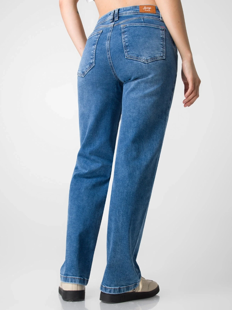 JEANS MUJER SQUEEZE STRAIGHT INIET LOW - 3