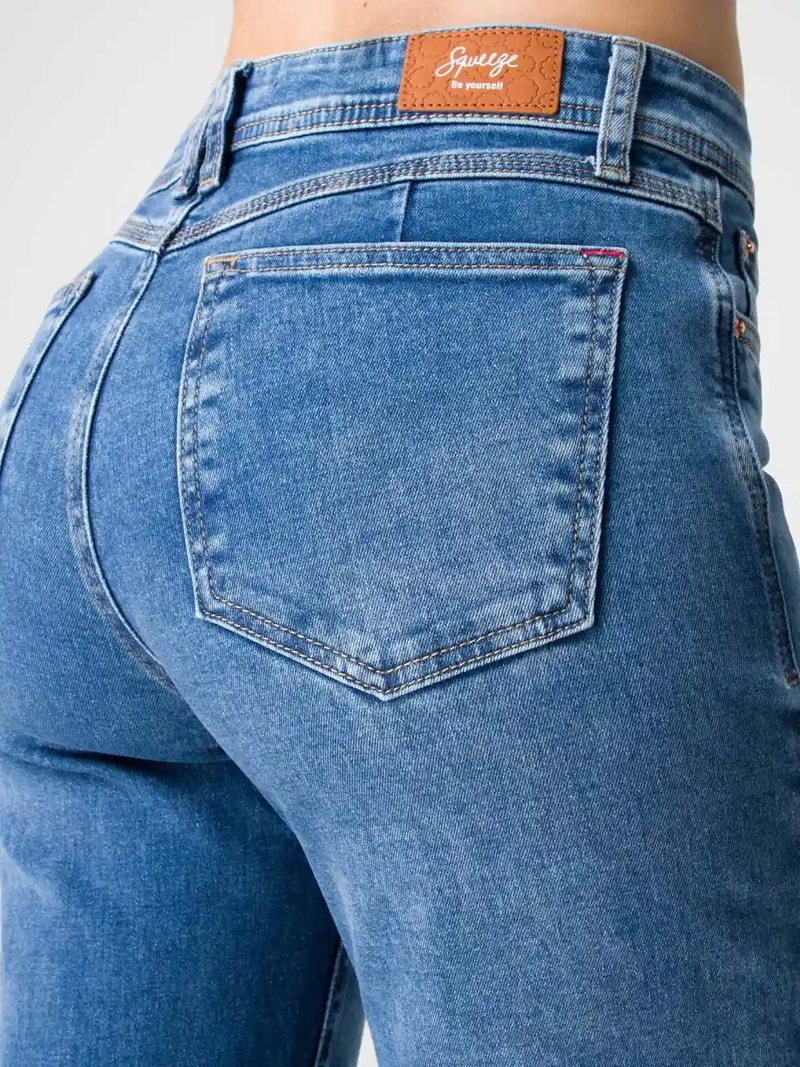 JEANS MUJER SQUEEZE STRAIGHT INIET LOW - 5
