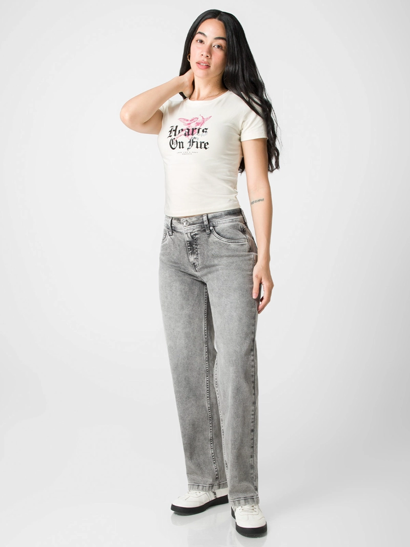 JEANS MUJER SQUEEZE STRAIGHT INIET LOW - 1