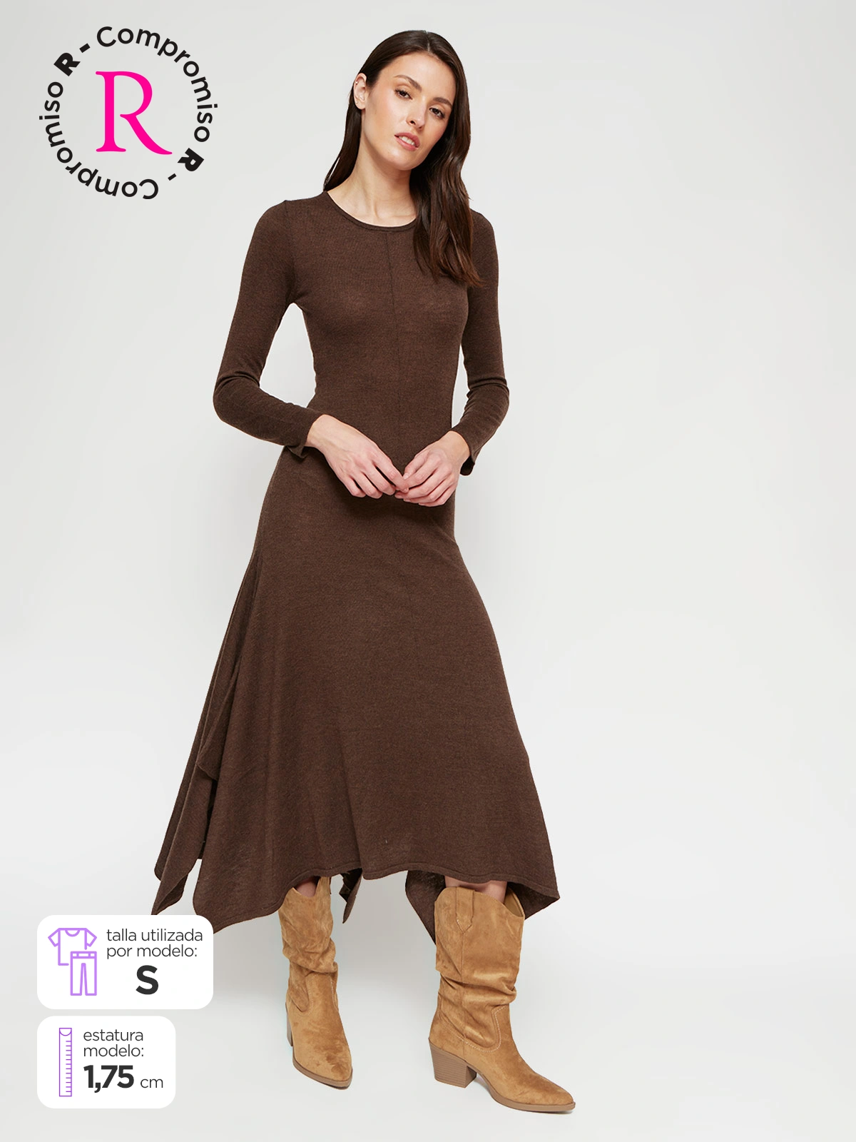 VESTIDO LARGO MUJER TATIENNE EDU - 1