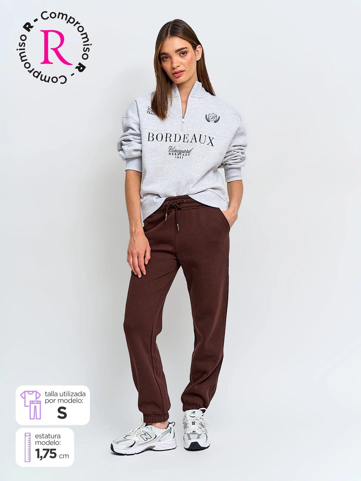 PANTALÓN DE BUZO MUJER INDEX - 1