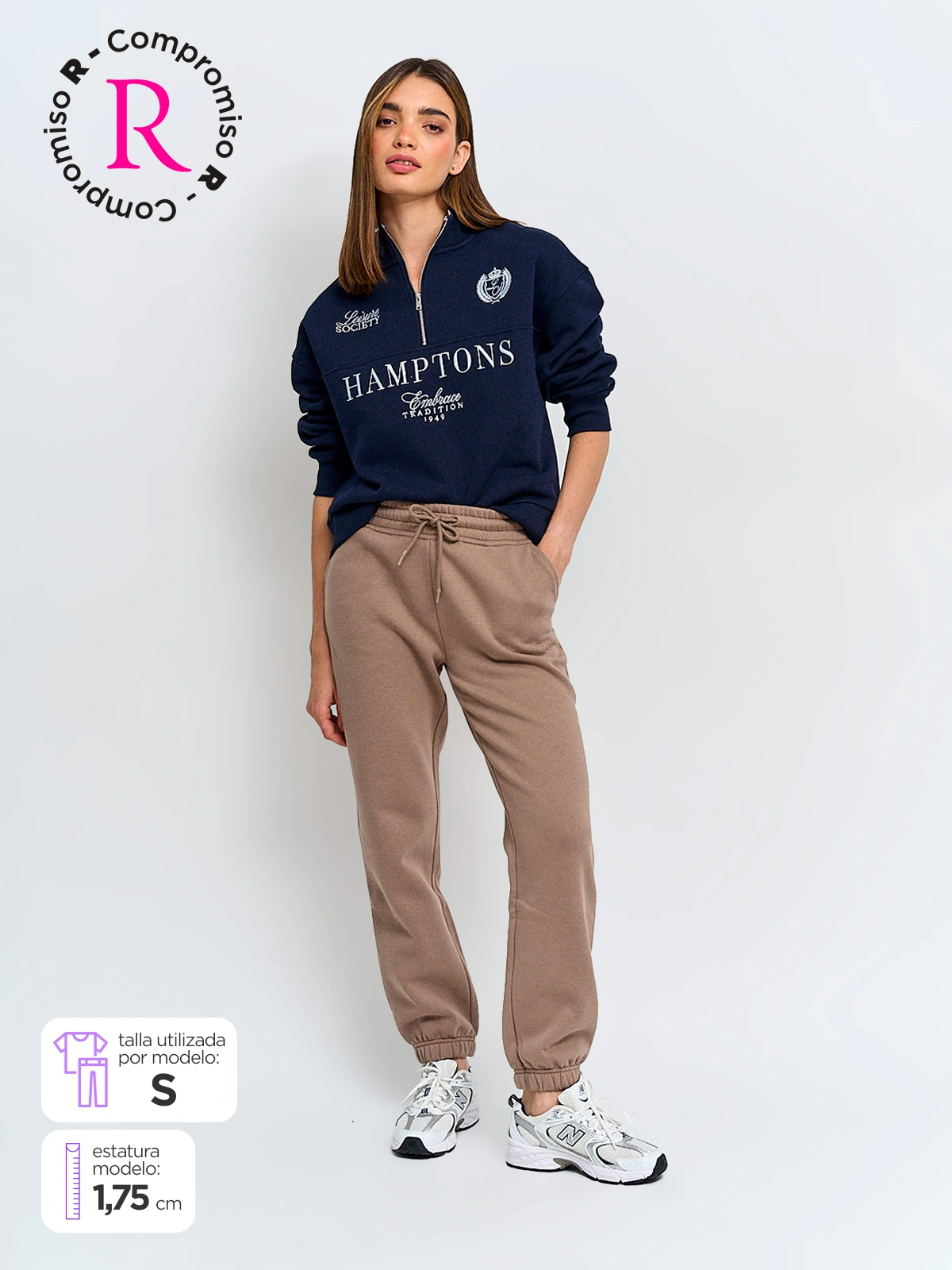 PANTALÓN DE BUZO MUJER INDEX - 1