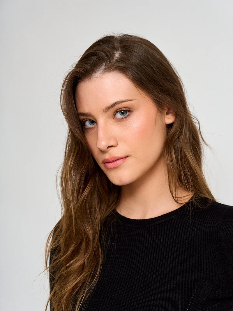SWEATER MUJER INDEX ALMENDRA - 3
