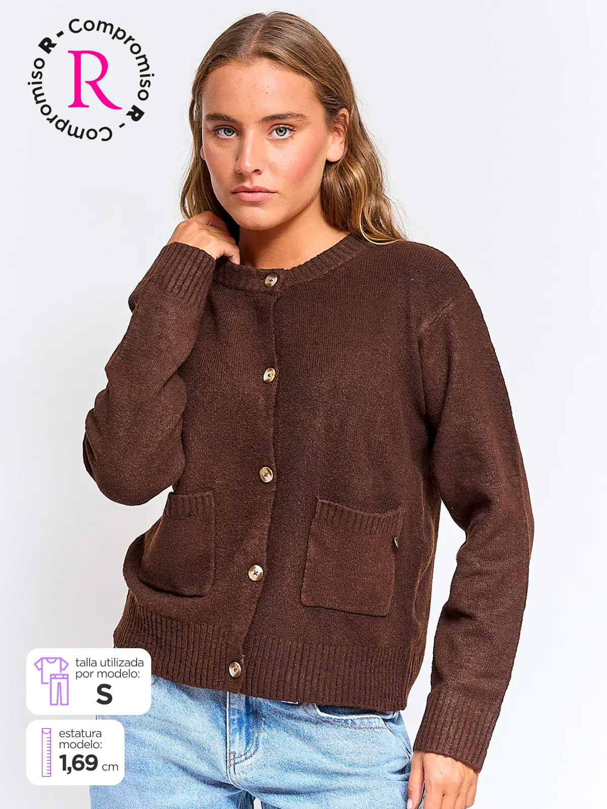 CARDIGAN MUJER PEPE JEANS CECIL - 1