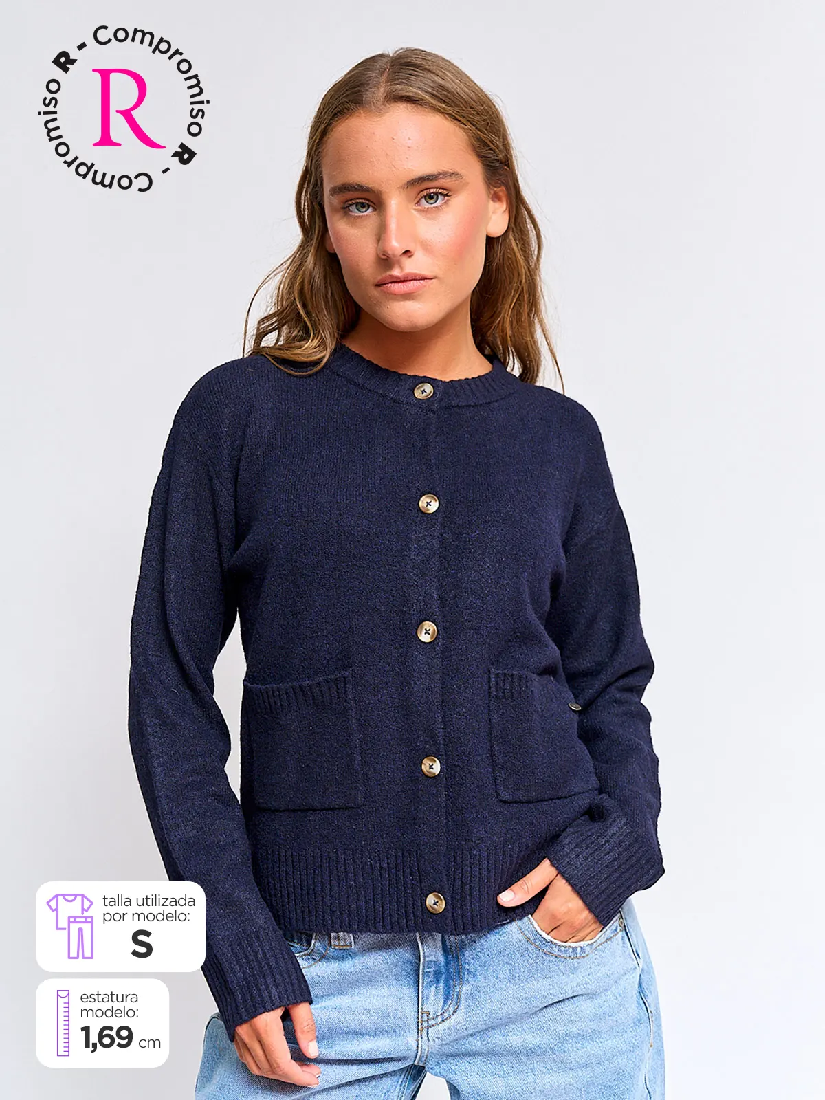 CARDIGAN MUJER PEPE JEANS CECIL - 1