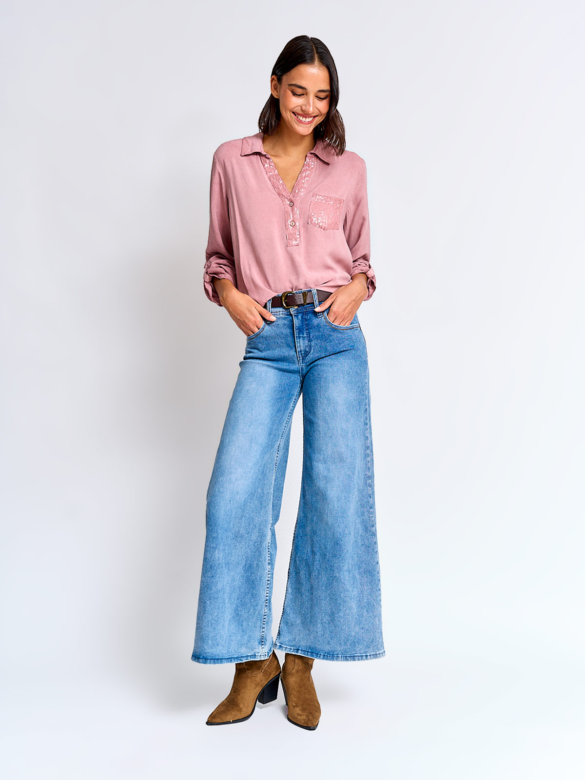 BLUSA MANGA LARGA MUJER TATIENNE BAHIA - 4