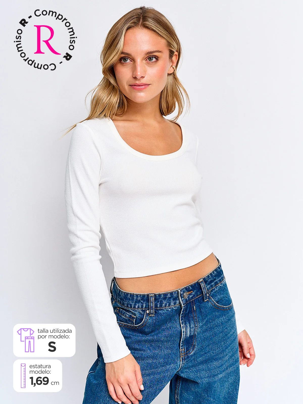 POLO MANGA LARGA MUJER INDEX AMADA - 1