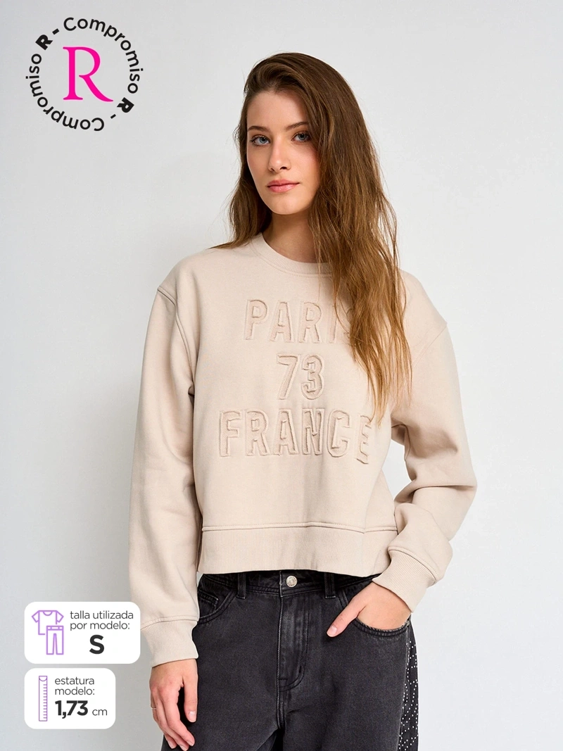POLERA MANGA LARGA ALGODÓN MUJER INDEX NALU - 1