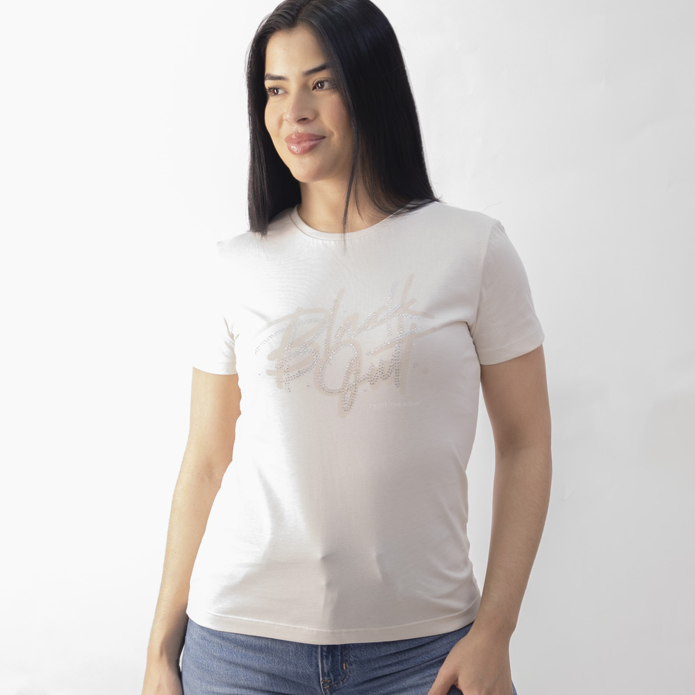 POLO MANGA CORTA MUJER BLACKOUT - 2