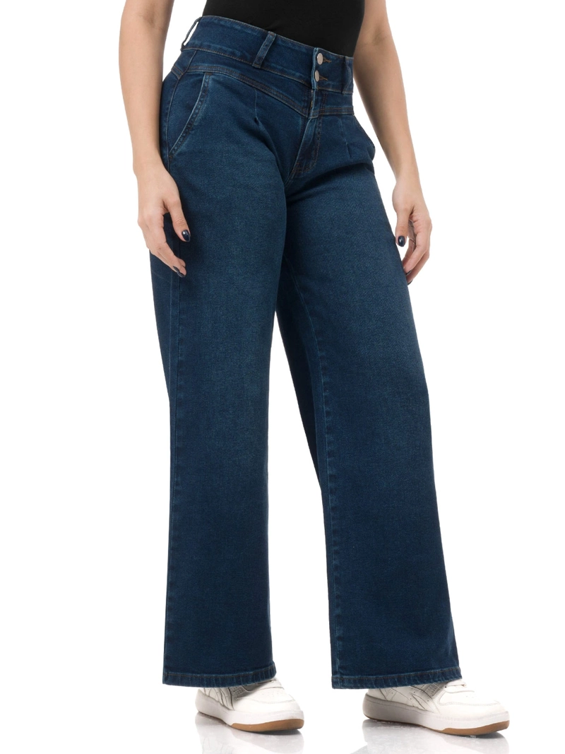 JEANS MUJER PIONIER WIDELEG MIRUSE - 3