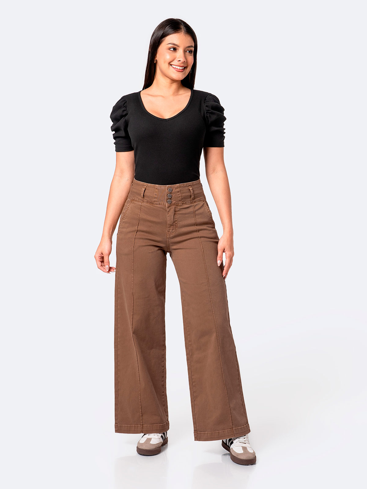 PANTALÓN MUJER PIONIER WIDELEG DELYLAN - 1