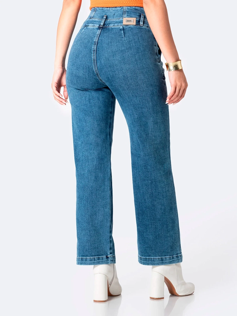 JEANS STRAIGHT MUJER PIONIER LANIIS - 3