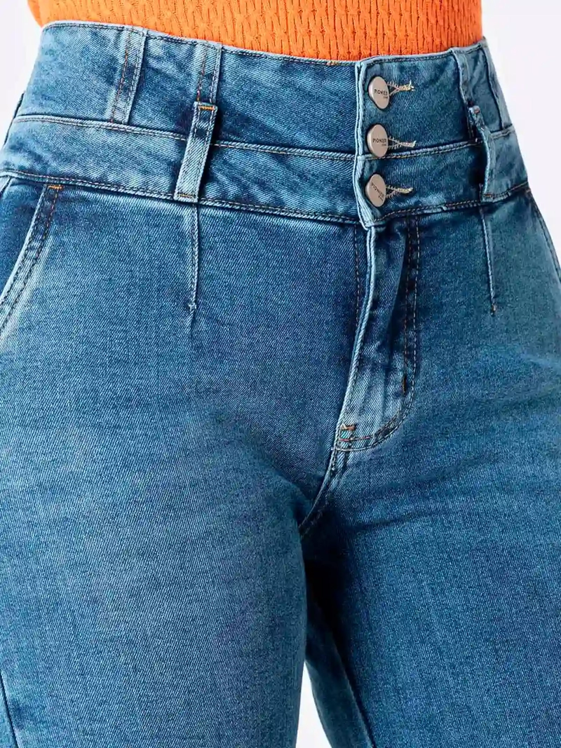 JEANS STRAIGHT MUJER PIONIER LANIIS - 4