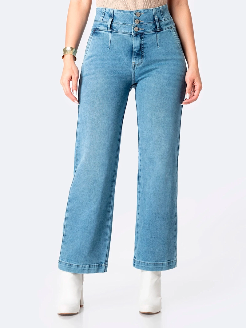 JEANS STRAIGHT MUJER PIONIER LANIIS - 2