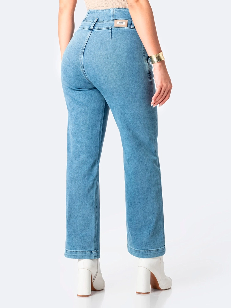 JEANS STRAIGHT MUJER PIONIER LANIIS - 3