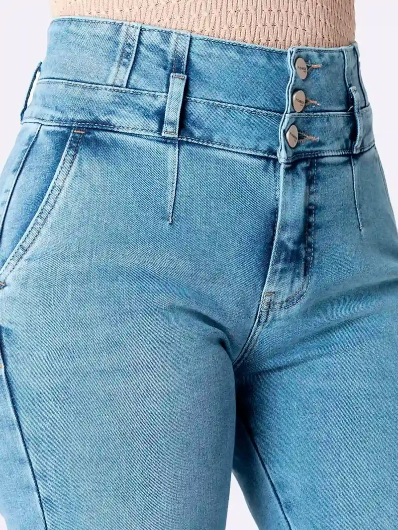 JEANS STRAIGHT MUJER PIONIER LANIIS - 4