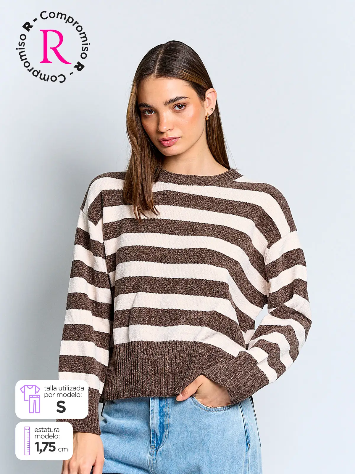 SWEATER MANGA LARGA MUJER INDEX ELECTOR - 1