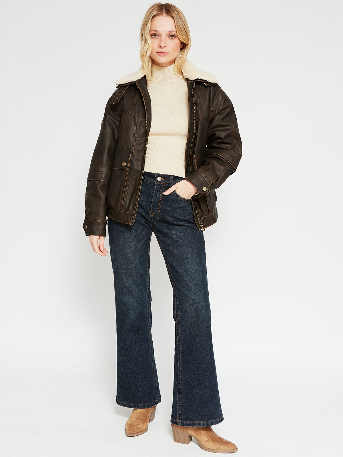 SWEATER MUJER INDEX AMBAR - 4