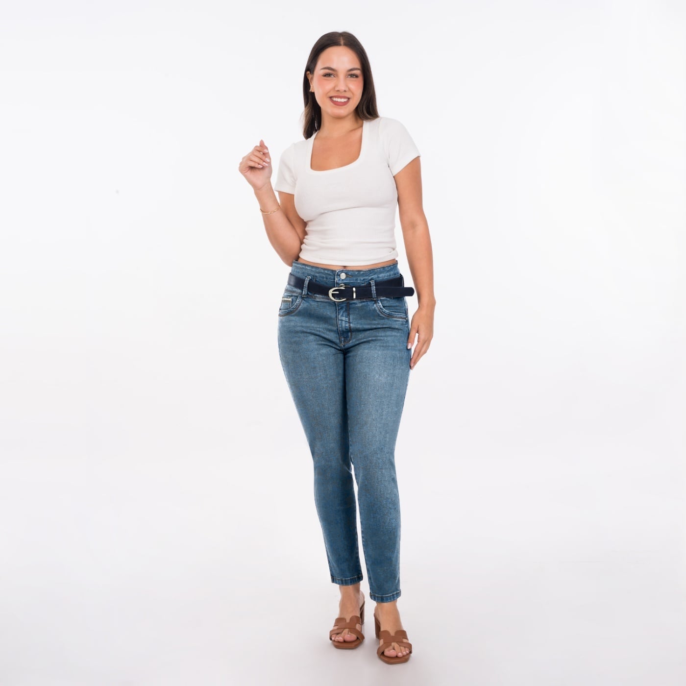 JEAN ALGODÓN MUJER METAL JEANS PITILLO MADISSON - 2