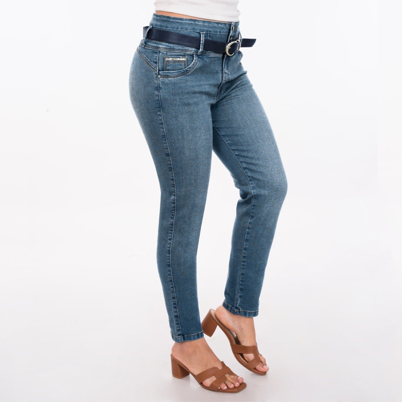 JEAN ALGODÓN MUJER METAL JEANS PITILLO MADISSON - 3