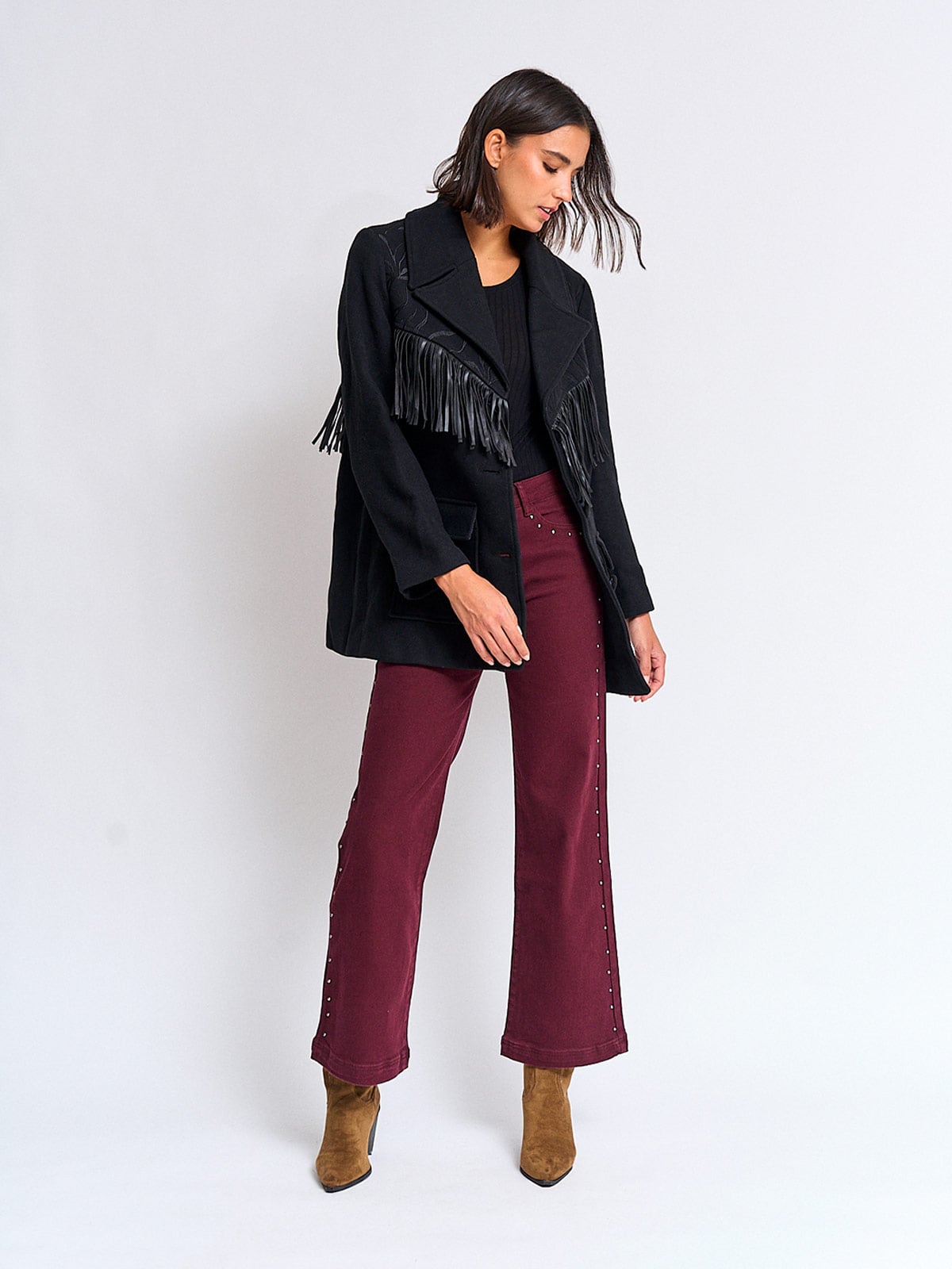 CASACA MUJER TATIENNE LARGA FIO - 4
