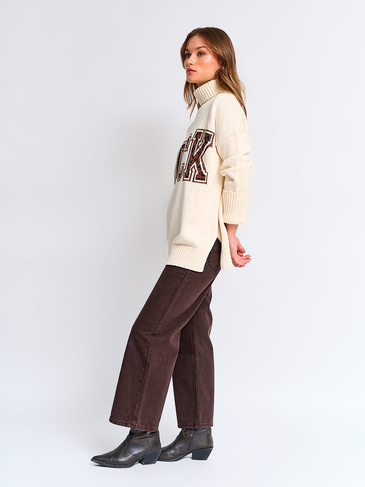SWEATER MUJER BARBADOS FRASE - 4
