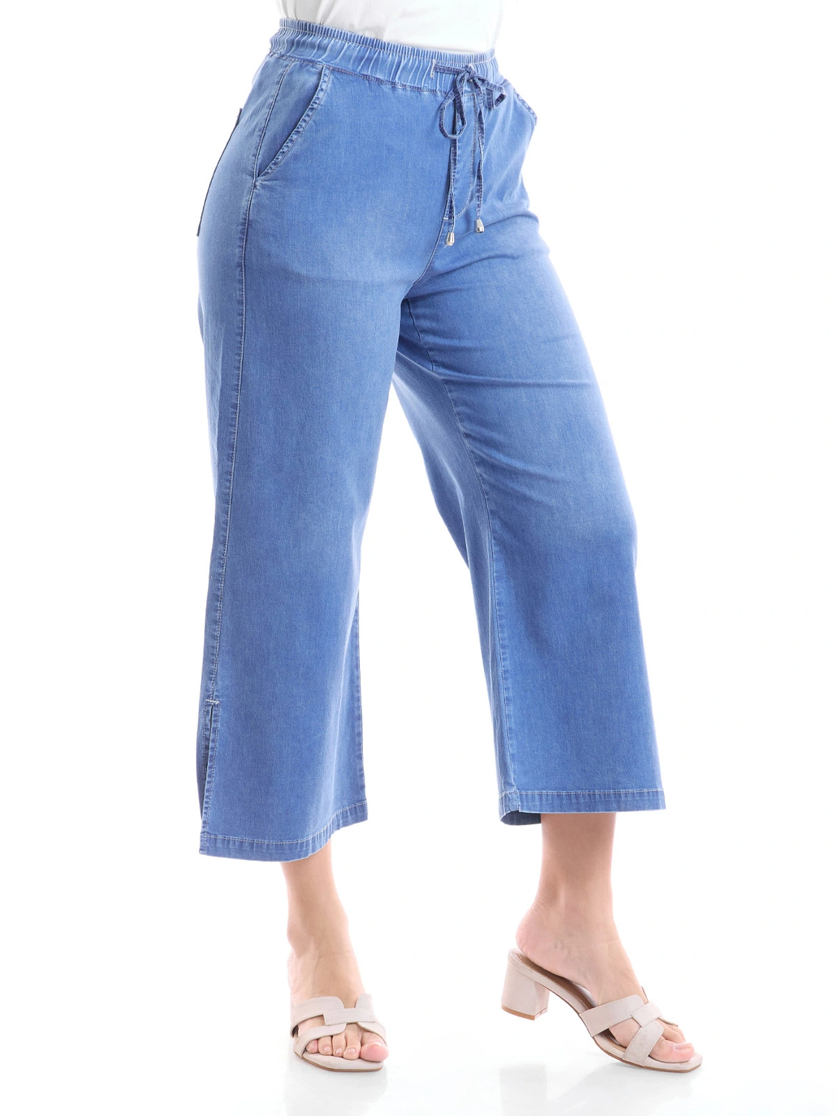 JEANS ALGODÓN MUJER METAL JEANS CULOTTE ROSARIO - 3