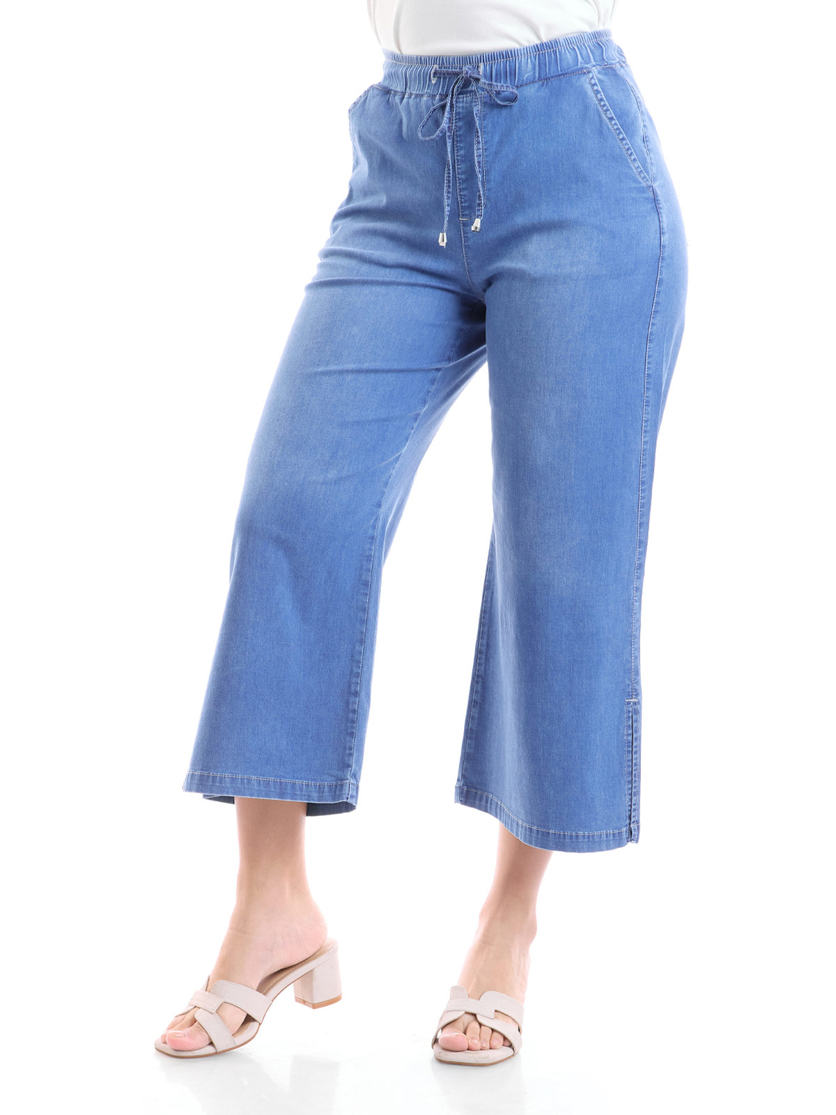 JEANS ALGODÓN MUJER METAL JEANS CULOTTE ROSARIO - 4