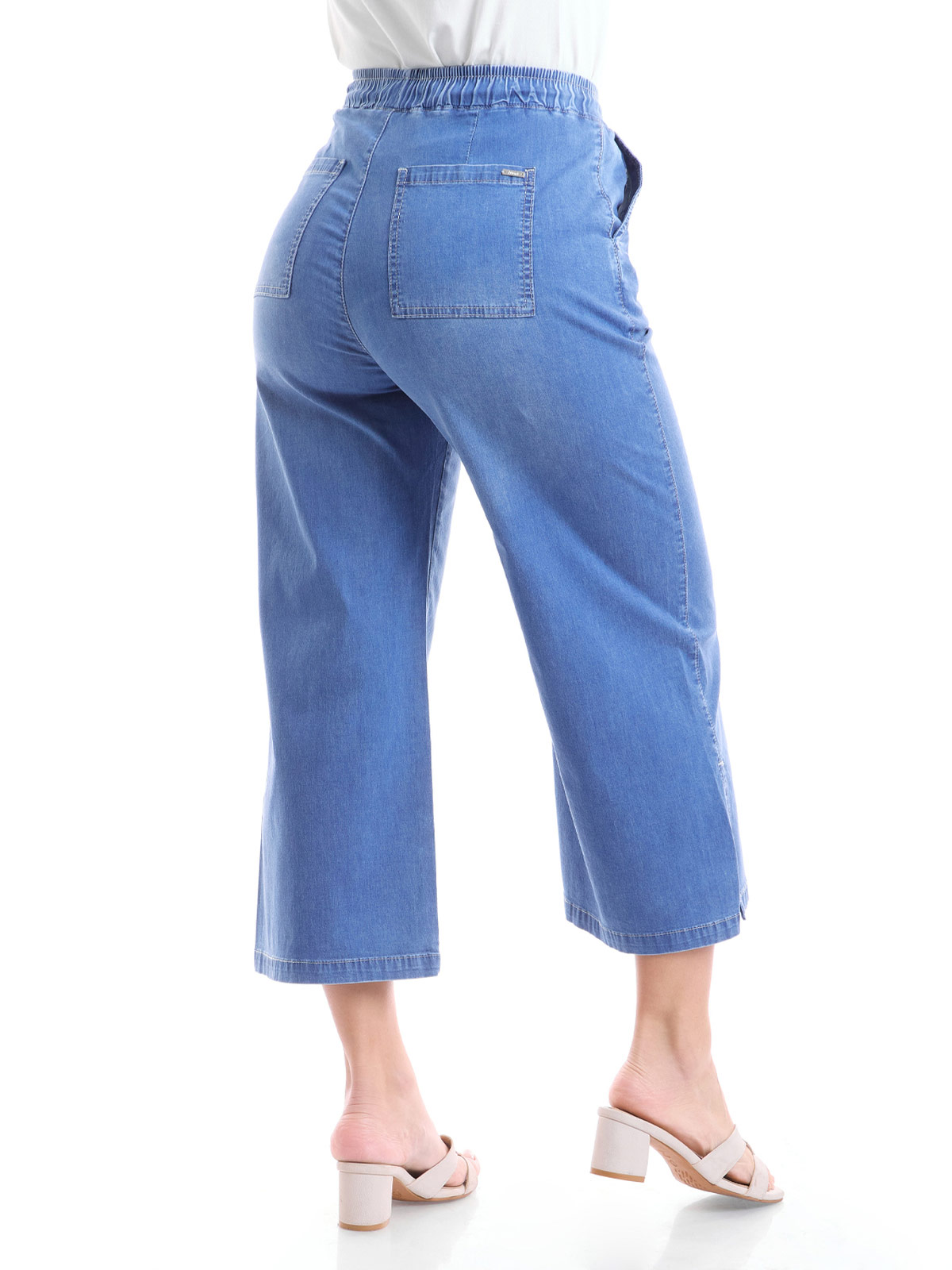 JEANS ALGODÓN MUJER METAL JEANS CULOTTE ROSARIO - 5