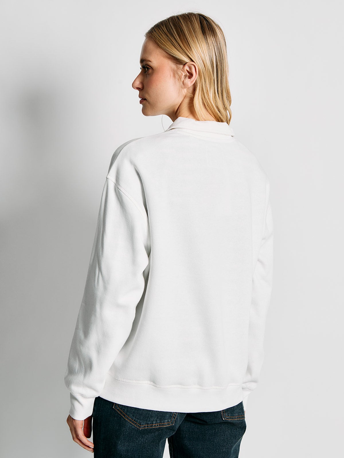 POLERA MANGA LARGA ALGODÓN MUJER INDEX PARCHE - 2