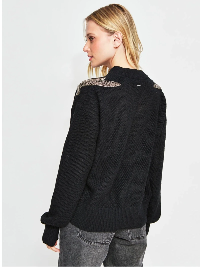 SWEATER MUJER BARBADOS PARCHE - 2