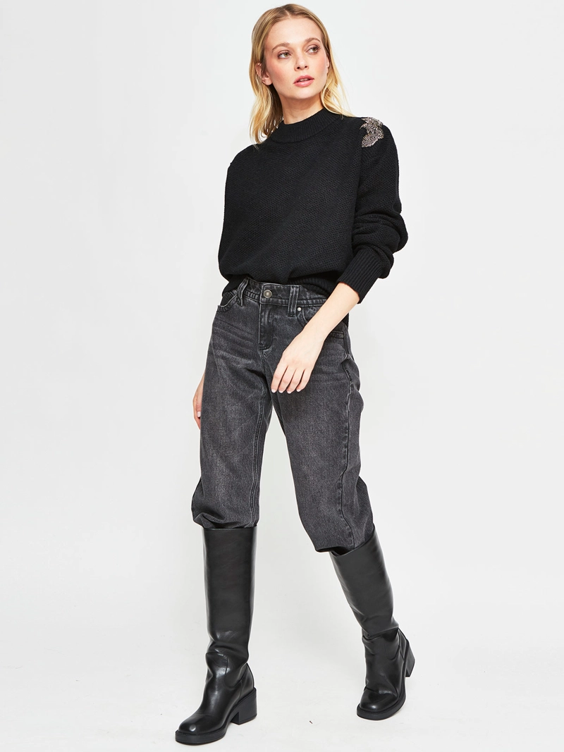 SWEATER MUJER BARBADOS PARCHE - 4
