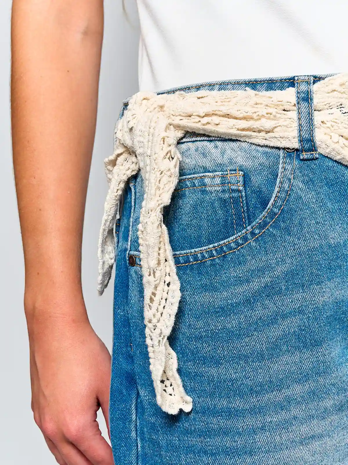 JEANS REGULAR MUJER INDEX PAÑUELO - 4
