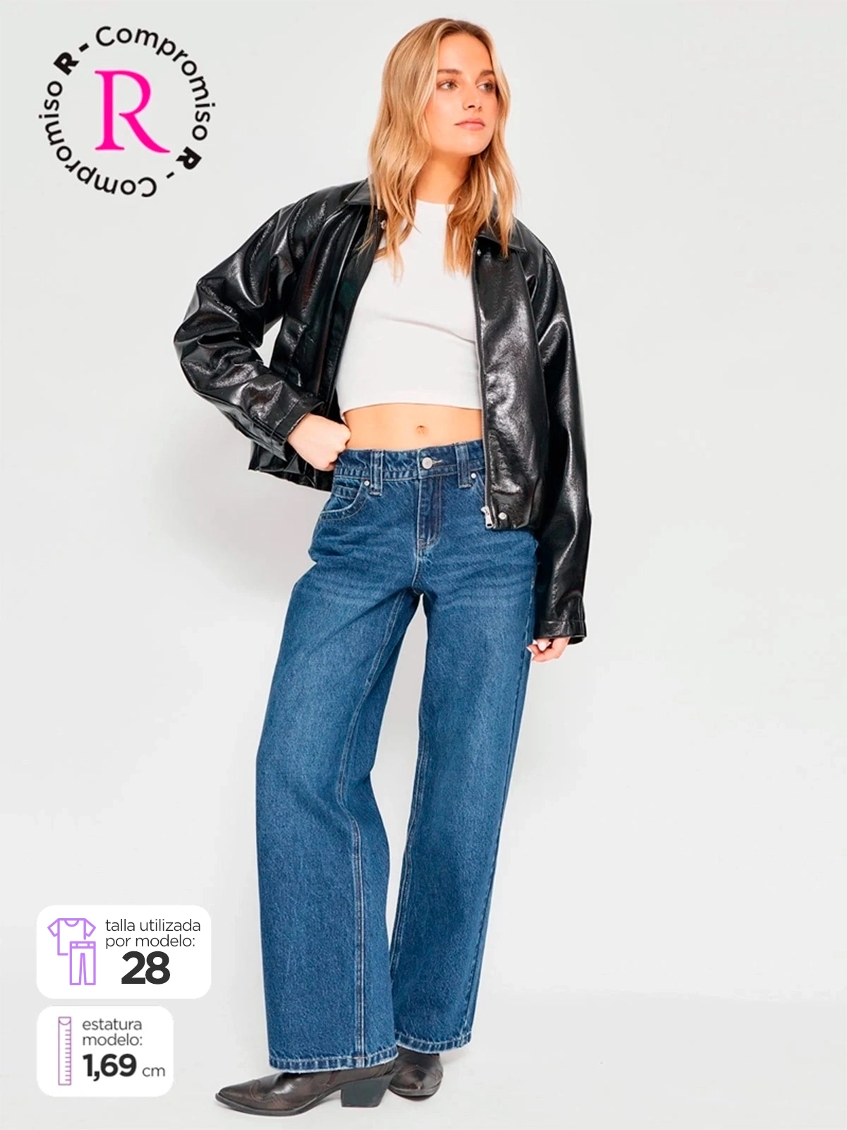 JEANS ALGODÓN REGULAR MUJER INDEX CELINLOW - 1