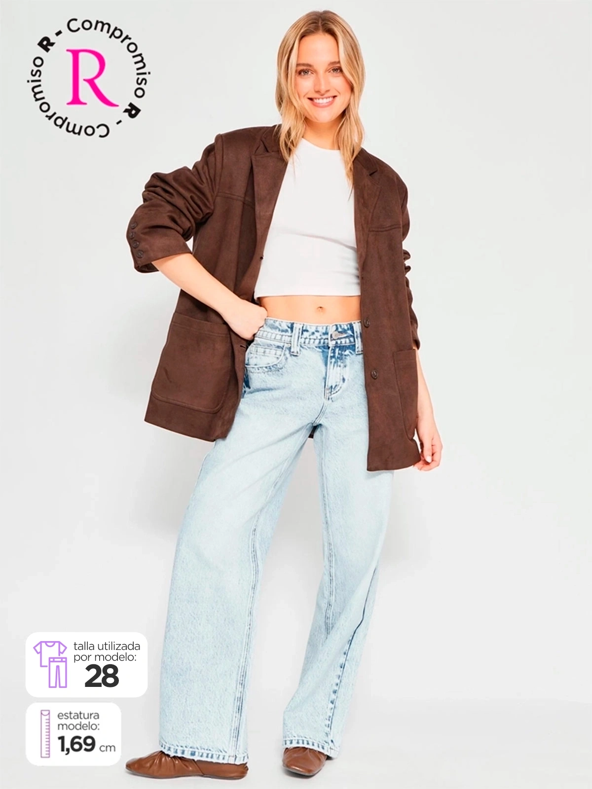 JEANS ALGODÓN REGULAR MUJER INDEX CELINLOW - 1