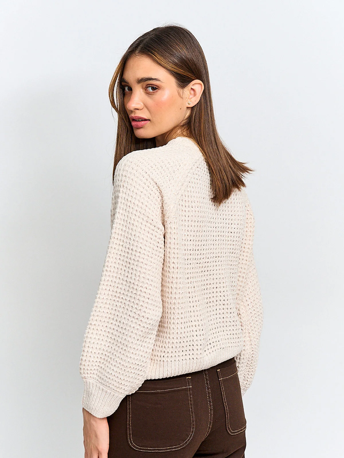 SWEATER MANGA LARGA MUJER INDEX FOCO - 2