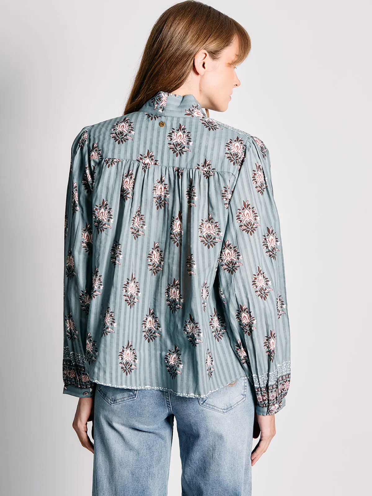 BLUSA MANGA LARGA MUJER TATIENNE APORTO - 2