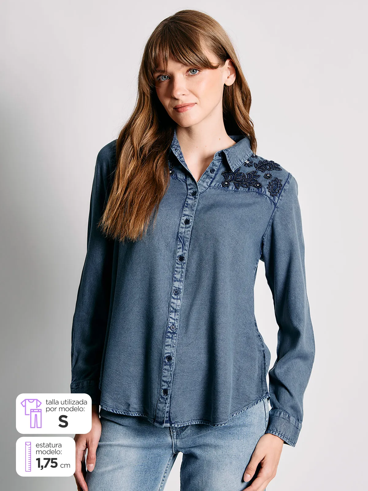 BLUSA MUJER TATIENNE CLARIN - 1