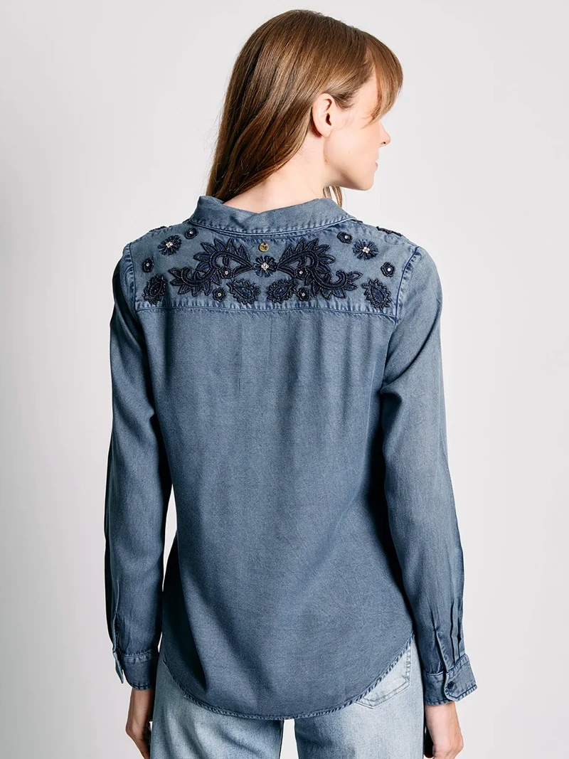 BLUSA MUJER TATIENNE CLARIN - 2
