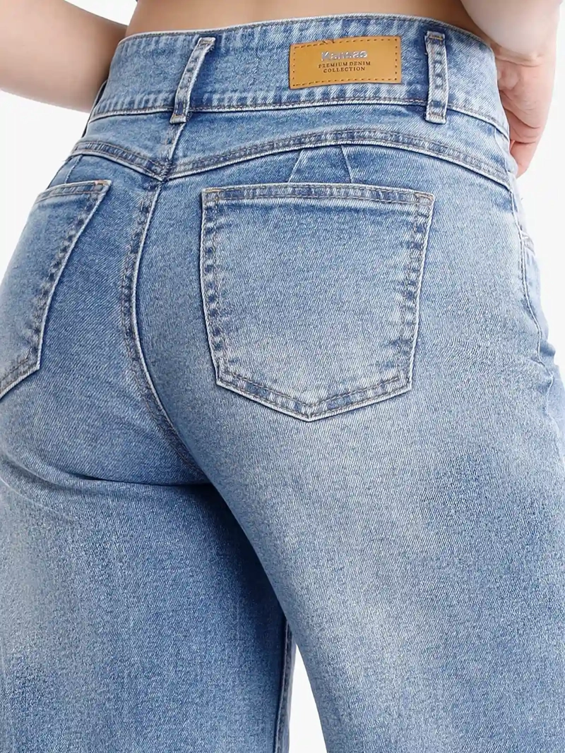 JEANS ALGODÓN MUJER KANSAS - 5
