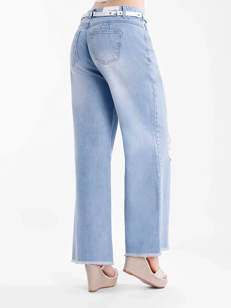 JEANS ALGODÓN MUJER KANSAS - 4