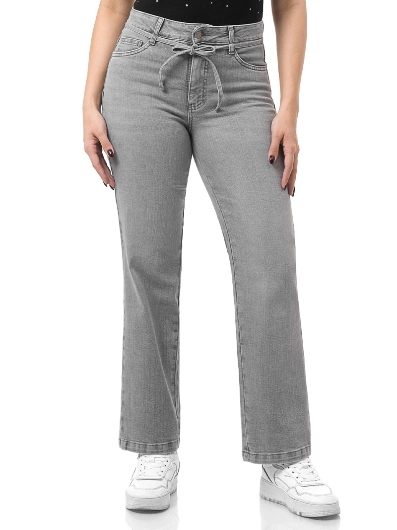JEANS RECTO MUJER PIONIER PLATA MHYTA 2 - 2
