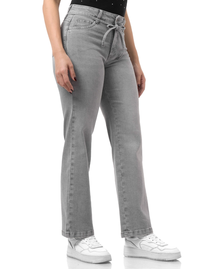 JEANS RECTO MUJER PIONIER PLATA MHYTA 2 - 3